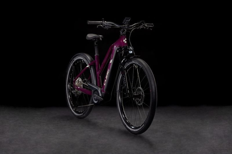 Cube Nuride Hybrid SLX 800 Lady Allroad amarone´n´lunar – Bild 7