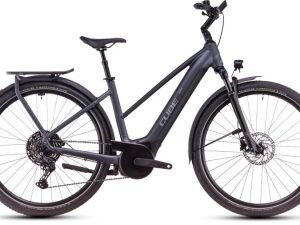 Cube Touring Hybrid Pro 625 Lady metallicgrey´n´chrome