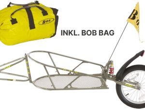 BOB IBEX Fahrradanhänger gold inkl. Tasche