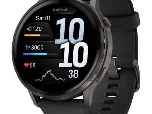 Garmin Venu 4 GPS Smartwatch - 45mm - Schwarz/Schiefergrau