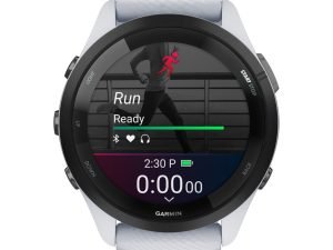 Garmin Forerunner 265 GPS Laufuhr - weiß/dunkelblau