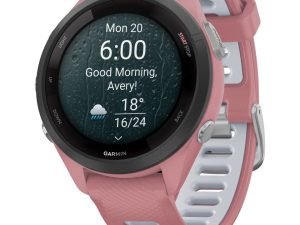 Garmin Forerunner 265S GPS Laufuhr - altrosa/steinweiss