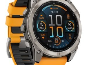 Garmin fenix 8 AMOLED Sapphire GPS Smartwatch - 51mm - Graphit/Titanium Titan