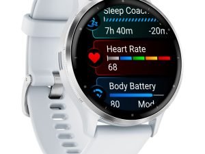 Garmin Venu 3 GPS Smartwatch - steinweiß/silber