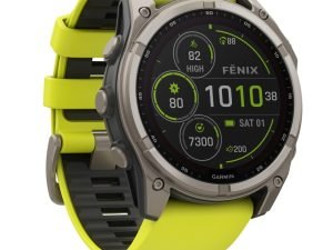 Garmin fenix 8 Sapphire Solar GPS Smartwatch - 51mm - Graphit/Titanium Titan