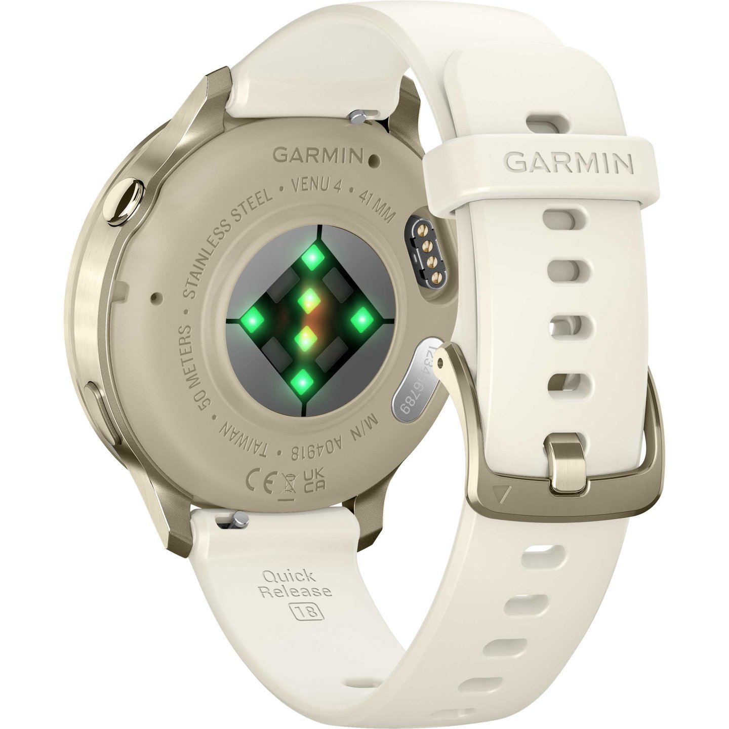Garmin Venu 4 GPS Smartwatch - 41mm - Beige/Lunargold – Bild 12