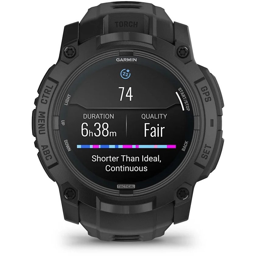 Garmin Instinct 3 AMOLED Tactical GPS Smartwatch - 50mm - schwarz – Bild 10